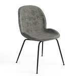 Biza Fabric Dining Chair with Black Legs - Set of 2