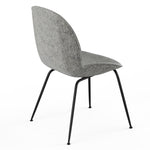 Biza Fabric Dining Chair with Black Legs - Set of 2