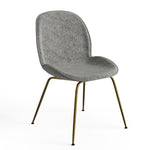 Biza Fabric Dining Chair with Gold Legs - Set of 2