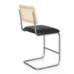 Hayward Cane Back Fabric Counter Height Stool - Set of 2