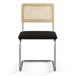 Hayward Cane Back Fabric Side Chair - Set Of 2