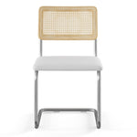 Hayward Cane Back Fabric Side Chair - Set Of 2