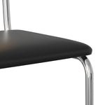 Hayward Cane Back Vegan Leather Side Chair - Set Of 2