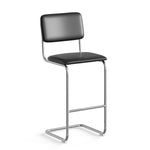 Hayward Vegan Leather Bar Height Stool - Set of 2