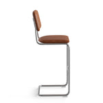 Hayward Vegan Leather Bar Height Stool - Set of 2