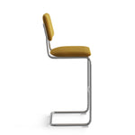 Hayward Velvet Bar Height Stool - Set of 2