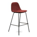 Maxine Performance Velvet Counter Stool - Set of 2
