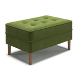 Bloomfield Performance Velvet Rectangular Ottoman