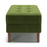 Bloomfield Performance Velvet Rectangular Ottoman