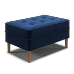 Bloomfield Performance Velvet Rectangular Ottoman