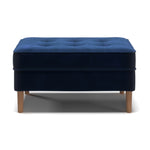 Bloomfield Performance Velvet Rectangular Ottoman