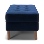 Bloomfield Performance Velvet Rectangular Ottoman
