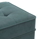 Bloomfield Performance Velvet Rectangular Ottoman
