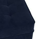 Bloomfield Velvet Rectangular Ottoman
