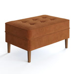 Bloomfield Performance Velvet Rectangular Ottoman