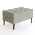 Bloomfield Performance Velvet Rectangular Ottoman