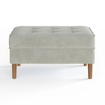 Bloomfield Performance Velvet Rectangular Ottoman