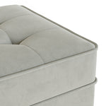 Bloomfield Performance Velvet Rectangular Ottoman