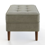 Bloomfield Performance Velvet Rectangular Ottoman