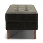 Bloomfield Performance Velvet Rectangular Ottoman