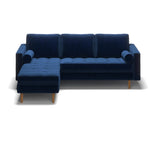 Bloomfield Performance Velvet Reversible Sectional