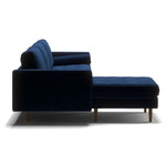 Bloomfield Performance Velvet Reversible Sectional