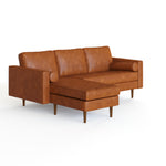 Bloomfield Vegan Leather Reversible Sectional