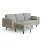 Bloomfield Performance Velvet Reversible Sectional