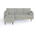 Bloomfield Performance Velvet Reversible Sectional