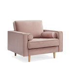 Bloomfield Upholstered Velvet Arm Chair