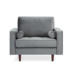 Bloomfield Upholstered Velvet Arm Chair