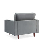 Bloomfield Upholstered Velvet Arm Chair