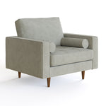Bloomfield Performance Velvet Arm Chair