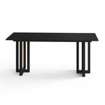 Havenwood Rectangular Dining Table with Cane Base