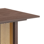 Havenwood Rectangular Dining Table with Cane Base