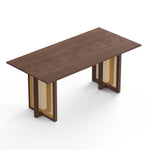 Havenwood Rectangular Dining Table with Cane Base