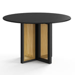 Havenwood Round Dining Table with Cane Base