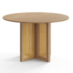 Havenwood Round Dining Table with Cane Base