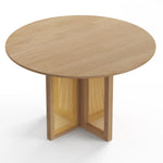 Havenwood Round Dining Table with Cane Base