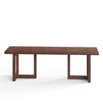 Havenwood Rectangular Cane Dining Bench
