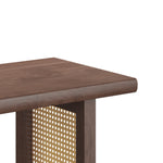 Havenwood Rectangular Cane Dining Bench