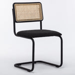 Hayward Cane Back Boucle Side Chair - Set Of 2