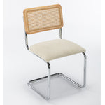 Hayward Cane Back Boucle Side Chair - Set Of 2