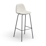 Maxine Boucle Bar Stool - Set of 2