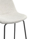 Maxine Boucle Bar Stool - Set of 2