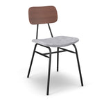 Sabine Walnut Dining Chair - Set of 2