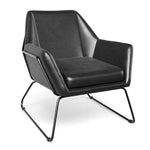 Caine Leatherette Lounge Chair