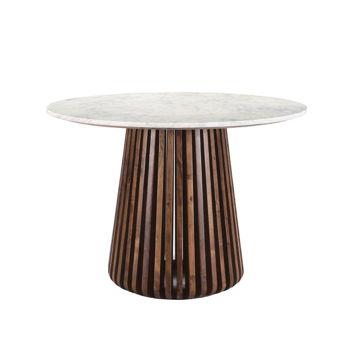 Tera 42 Inch Round Marble Dining Table