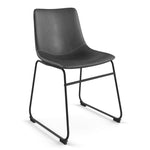 Petra Black Dining Chair - Set of 2