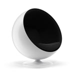 Luna White Gloss Lounge Chair